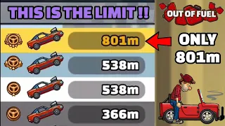 800m is THE LIMIT?? 🤕 HARD CITY MAP IN COMMUNITY SHOWCASE - Hill Climb Racing 2