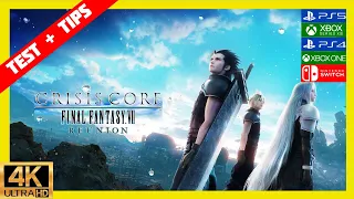 TEST 4K + ASTUCES Indispensables FF7 Crisis Core Reunion GOTY du ❤️ (Sans Spoiler)