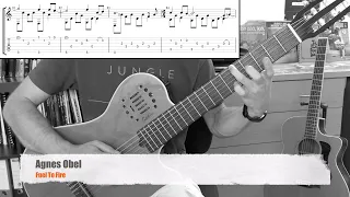 Fuel To Fire - Agnes Obel (Fingerstyle Guitar + TAB)