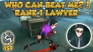 #5 The Rank 1st Lawyer in China Server! | China Town | Identity V | 第五人格 | 제5인격