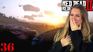 I am HEARTBROKEN [ENDING REACTION] || First time playing RED DEAD REDEMPTION 2 || Part 36