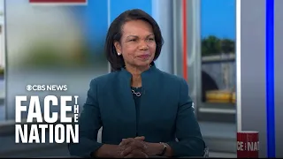 Condoleezza Rice says "we have to do everything we can to convince" Putin he is wrong on Ukraine