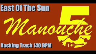 East of the Sun Backing Track Manouche 140 BPM