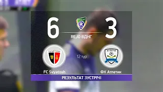Обзор матча FC Svyatosh 6-3 ФК Атлетик  Турнир по мини футболу в городе Киев