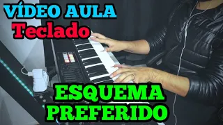 VÍDEO AULA ESQUEMA PREFERIDO - DJ IVIS & TARCÍSIO DO ACORDEON tutorial TECLADO