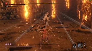 Sekiro - Owl (Father) NG+7 All Parrying No Damage (Bell Demon)