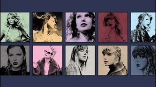 My top 5 Taylor Swift songs from each album (from Debut to Midnights) + my top 5 albums