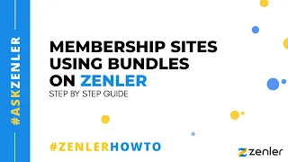 #askzenler - Bundles for Memberships 🚀