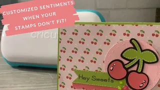 Make Easy Custom Sentiments for Your Cards & Journal Pages with Cricut Joy