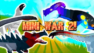 Roblox Dinosaur Simulator - Mini War 2 - Fighting Loggers!