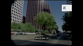 1980s POV Driving Through Downtown New Orleans, 35mm