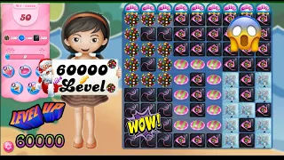 Candy crush saga level 60000 new update | Candy crush saga special level 60000 | Candy crush saga