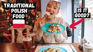 We Tried POLISH Food for the FIRST Time! Ultimate KRAKOW Food Tour!