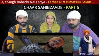 Chaar Sahibzaade Full Movie | Part 5 | Pakistani Punjabi Reaction