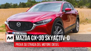 Mazda CX-30 Skyactiv-D | Prova su strada del nuovo crossover giapponese