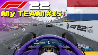 STUCK BEHIND MERCEDES! - F1 22 My Team Career Mode #15: Zandvoort
