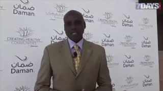 Healthy message for UAE parents from Olympic legend Carl Lewis