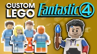 How to Make the Fantastic Four in LEGO! Feat. @RepublicStuds!
