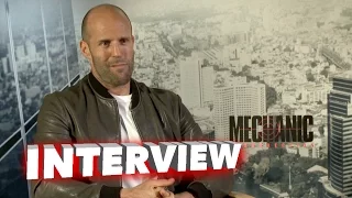 Mechanic: Resurrection Jason Statham Exclusive Interview | ScreenSlam