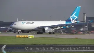 (HD) Sunday Plane Spotting At (MAN) Manchester Airport (EGCC) At Runway 23L On The 05/05/2019