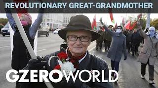 Nina Baginskaya, Grandmother of Belarus' Protest Movement | GZERO World