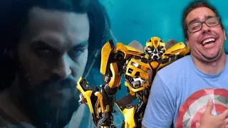 Aquaman Movie will have the Bumble Bee Movie as Competition because Stupidity