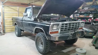 ZF-5  Five speed swapped 78 F250 walkaround