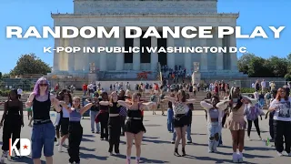 [KPOP IN PUBLIC] KPOP RANDOM DANCE PLAY @ Lincoln Memorial 2023 | K-District in Washington D.C.