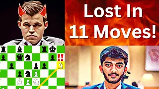 Speed Demon Magnus Carlsen RAVAGES Indian Prodigy ! HOW DOES HE DO IT ??