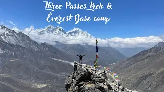 Conquering the Himalayas: My Journey Through the Everest Base Camp and Three Passes Trek