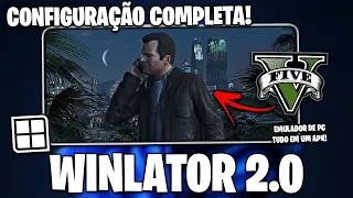 WINLATOR v2.0 CHEGOU!!! | Como Configurar o WINLATOR | JOGOS DE PC NO SEU CELULAR!