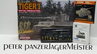 1/35 dragon 6252 tiger 1 initial + extras+ pe+ mirror metal tracks