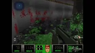 Let's play Doom 2 (ALIENS The Ultimate Doom Beta 8.0 pack) - Map 3 (Not bad for a human difficulty)