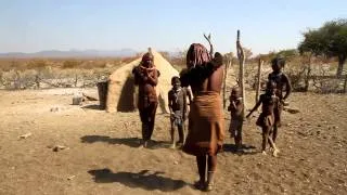 Himba dancing