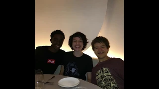 Stranger Things Cast at Comic Con In Paris