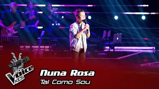 Nuna Rosa - "Tal Como Sou" | Blind Audition | The Voice Kids