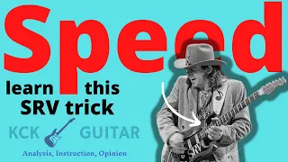 One Stevie Ray Vaughan Trick to Unlock Huge Speed on Guitar