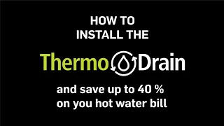 drain water heat recovery Installation
