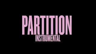 Partition (Instrumental w/ Background Vocals - Album Version)