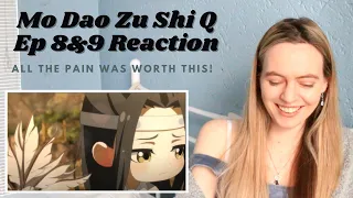 (LOST TOMB S02E03) WEI YING GIVES LAN ZHAN A GIFT! Mo Dao Zu Shi Q (魔道祖师 Q) Ep 8 & 9 Reaction