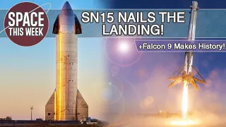 SpaceX Falcon 9 flies RECORD 10 TIMES, Starship SN15 Complete Success, & 2 Starlink Flights Succeed!