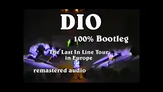 DIO 1984. The Last In Line Tour in Europe. 100 % bootleg! 2 Camera Video. Audio remastered.