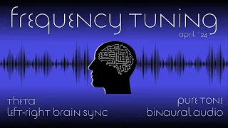 Hemi Sync plus Theta - Increase flow state / Theta Binaural and Isochronic Beats - Frequency Tuning