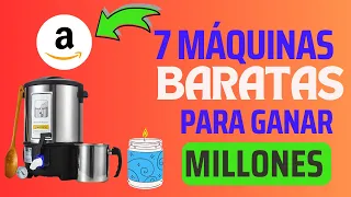 🤑7 MÁQUINAS por menos de 150 USD PARA EMPRENDER | 🤩Máquinas baratas para emprender