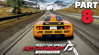 NEED FOR SPEED HOT PURSUIT REMASTERED Gameplay Walkthrough Part 8 - McLaren F1