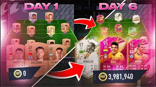 What's the Best Team you can make in 6 Days on FIFA 22?