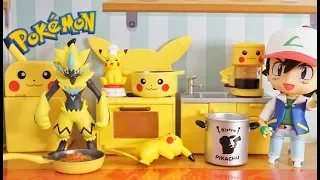 Pokemon miniature!「pikachu kitchen」ポケモンのリーメント「ピカチュウキッチン」