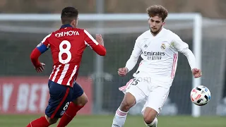 Pablo Ramón - Real Madrid Castilla vs Atlético Madrid B (14/03/2021) HD