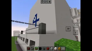 Doing the last wall on my Minecraft Chernobyl