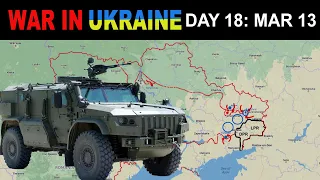 Day 18: Heavy Fights in the East | War in Ukraine Explained [13 Mar]